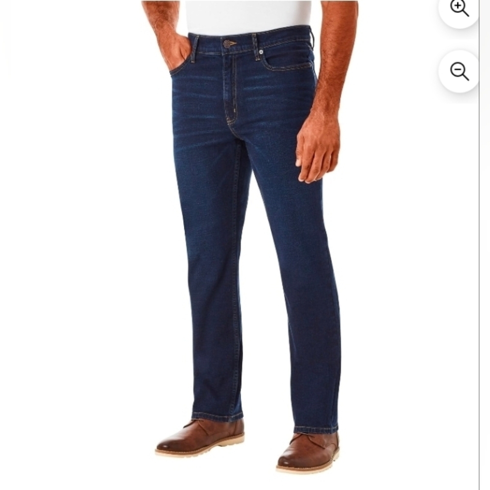Member's Mark Men's Straight Fit Premium Stretch Denim Jeans42X30